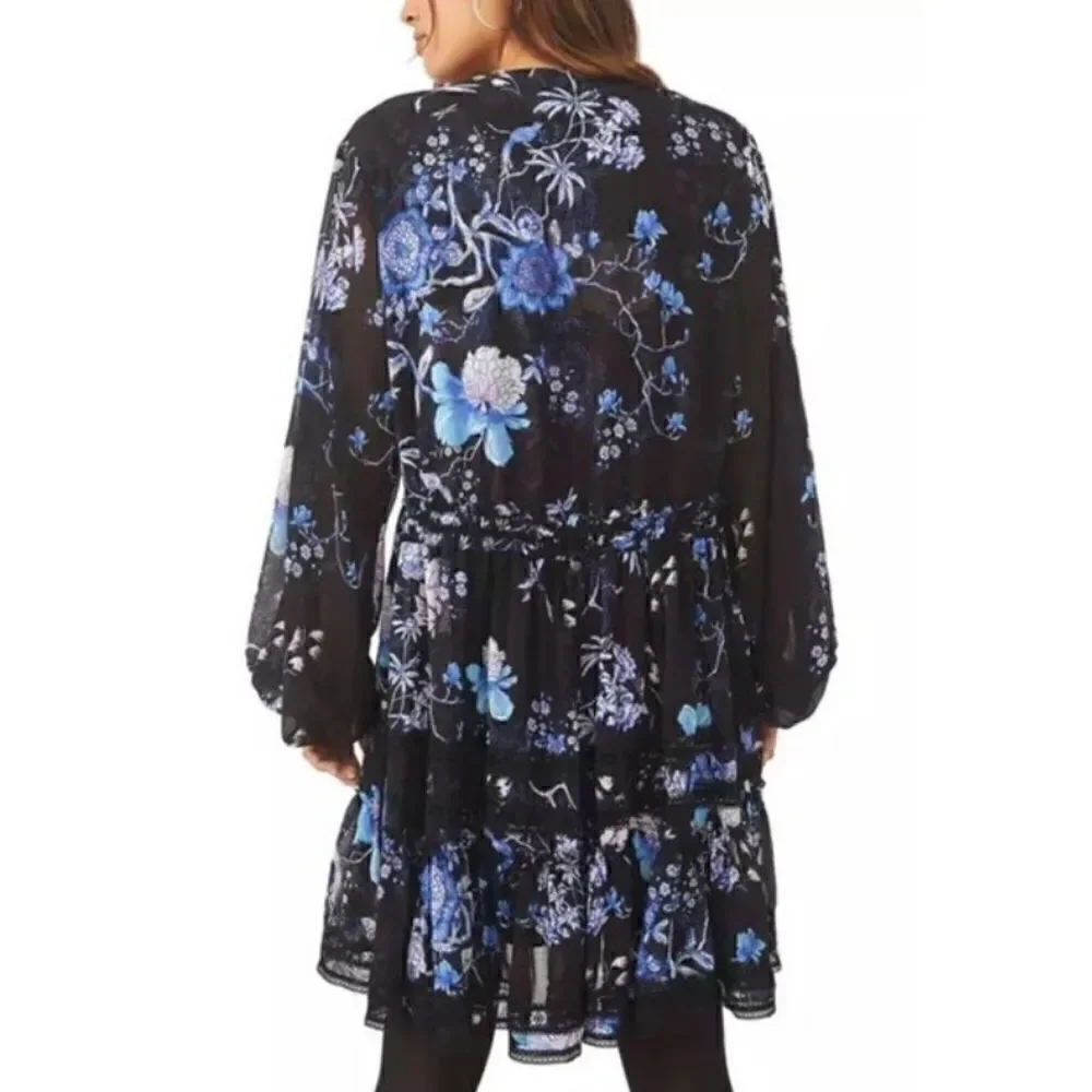 Free People Cherry Blossom Mini Dress Size XS
